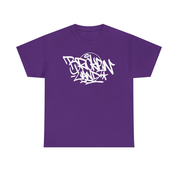 Graffiti Script Graphic Tee — 'Brooklyn Sk8' Urban Streetwear Shirt
