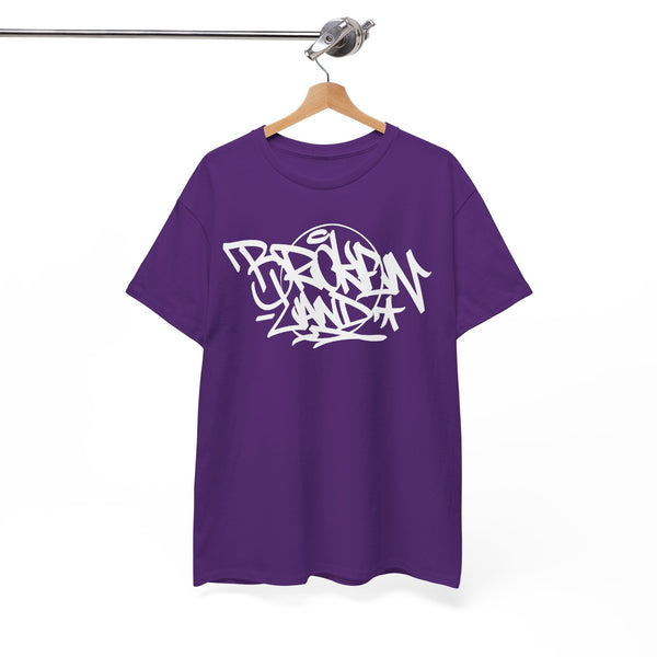 Graffiti Script Graphic Tee — 'Brooklyn Sk8' Urban Streetwear Shirt
