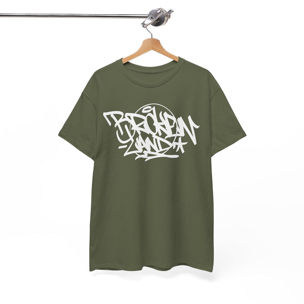 Graffiti Script Graphic Tee — 'Brooklyn Sk8' Urban Streetwear Shirt