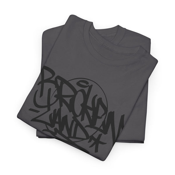 Graffiti Script Graphic Tee — 'Brooklyn Sk8' Urban Streetwear Shirt