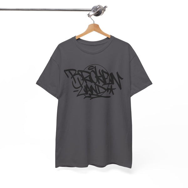 Graffiti Script Graphic Tee — 'Brooklyn Sk8' Urban Streetwear Shirt