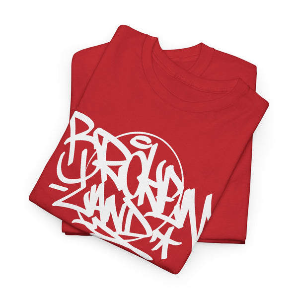 Graffiti Script Graphic Tee — 'Brooklyn Sk8' Urban Streetwear Shirt