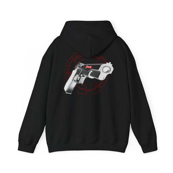 9mm Hoodie Back Logo