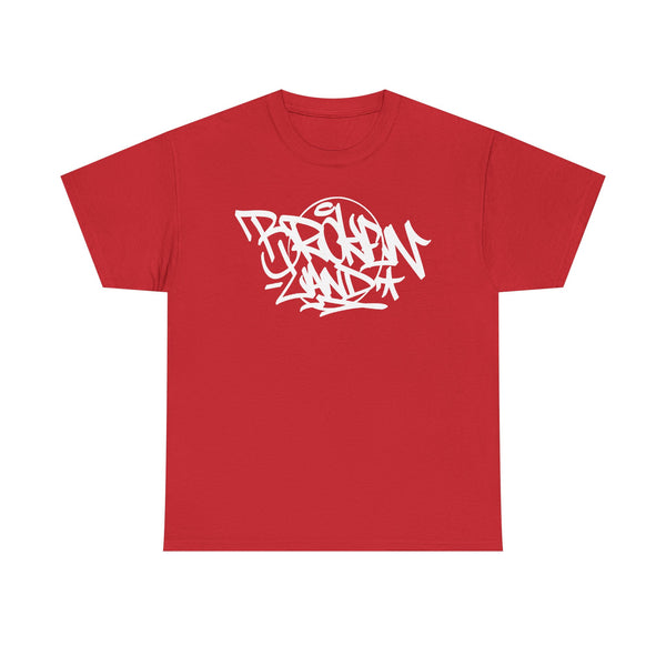 Graffiti Script Graphic Tee — 'Brooklyn Sk8' Urban Streetwear Shirt