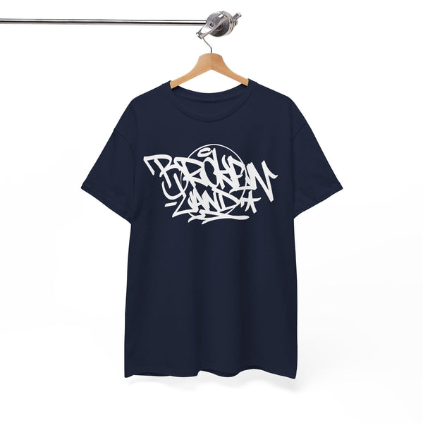 Graffiti Script Graphic Tee — 'Brooklyn Sk8' Urban Streetwear Shirt