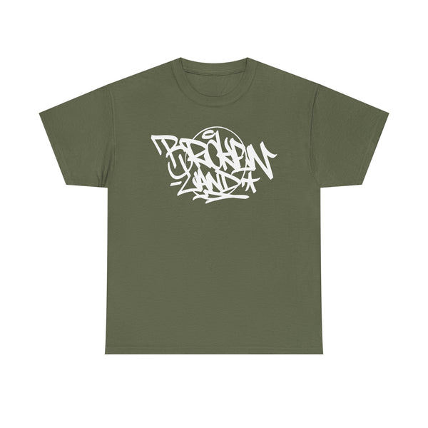 Graffiti Script Graphic Tee — 'Brooklyn Sk8' Urban Streetwear Shirt