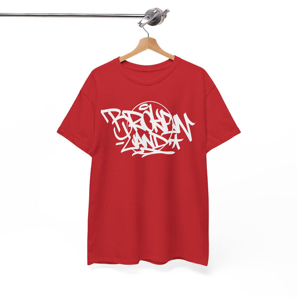 Graffiti Script Graphic Tee — 'Brooklyn Sk8' Urban Streetwear Shirt