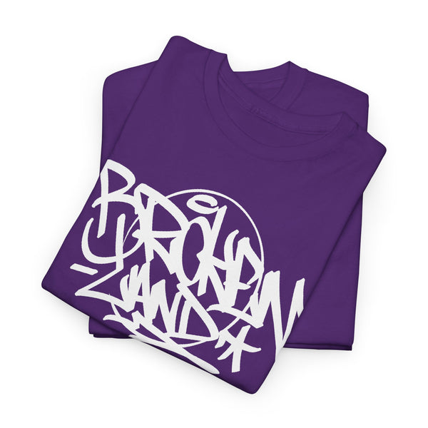 Graffiti Script Graphic Tee — 'Brooklyn Sk8' Urban Streetwear Shirt