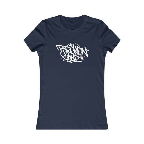 Women Broken Land Tag T-Shirt
